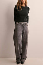 Load image into Gallery viewer, Loose Long Sleeve Lace-up Knitted Cardigan
