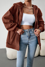 Load image into Gallery viewer, Loose Casual Sweater Cardigan Hooded Jacket
