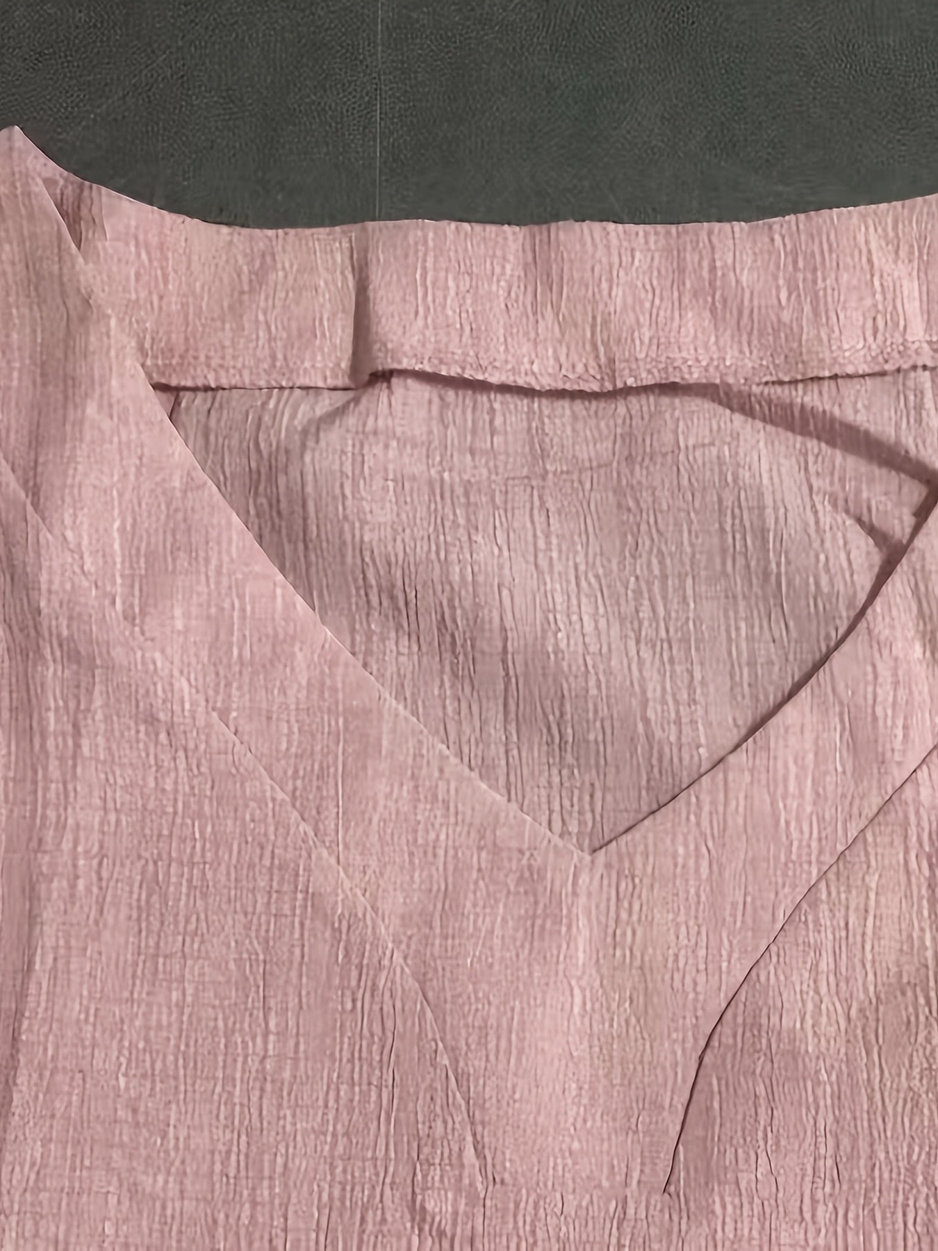 Elegant Casual Short Sleeve V-Neck Tiered Midi Dress