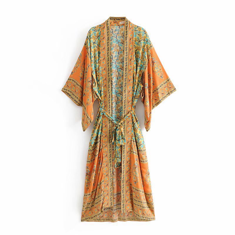 Boho Beach Duster Kimono Cove Up