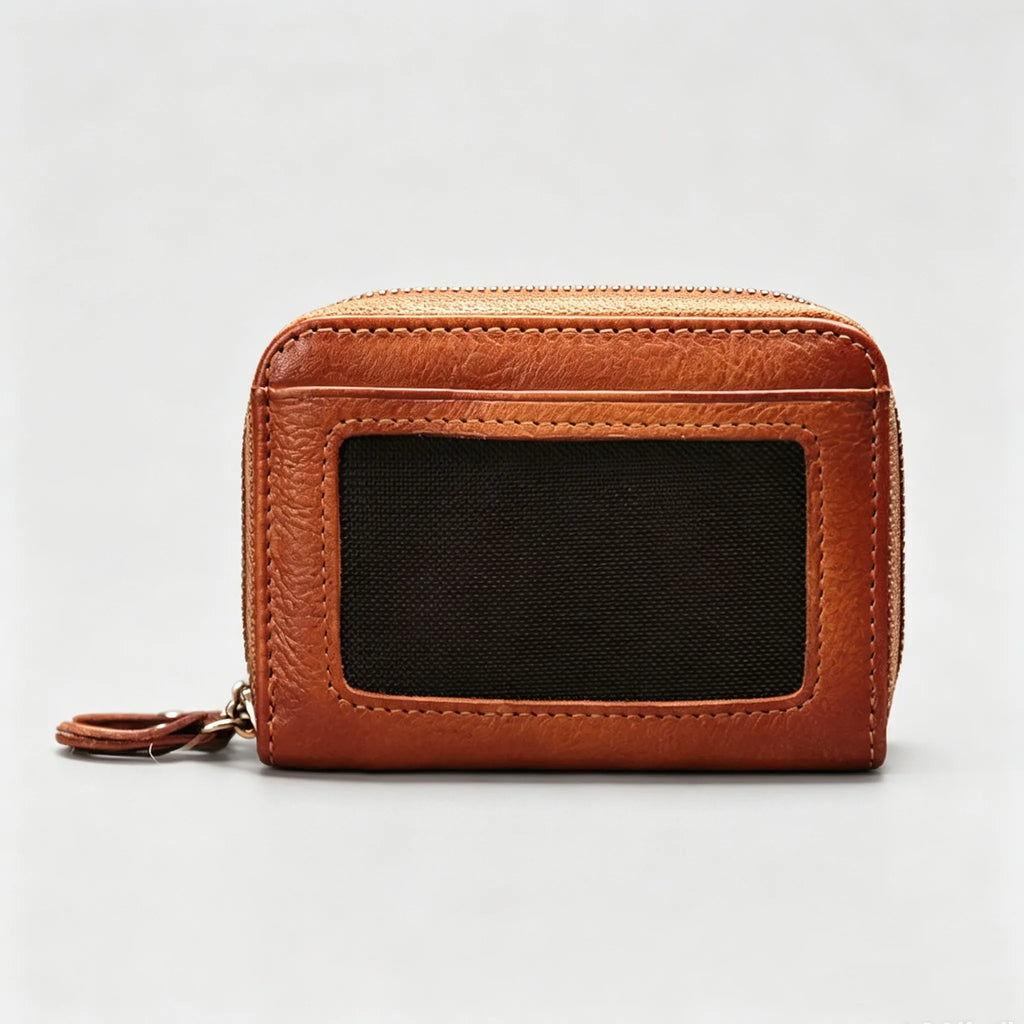 Multi-card Zipper Small Leather Wallet