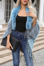 Load image into Gallery viewer, Tassel Contrast Weave Cardigan Outerwear
