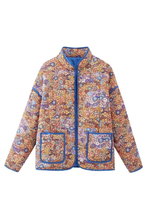 Load image into Gallery viewer, Floral Print Thin Pocket Cardigan Jacket
