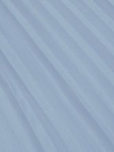 Load image into Gallery viewer, Blue Round Neck Sleeveless Pleated Midi Dress
