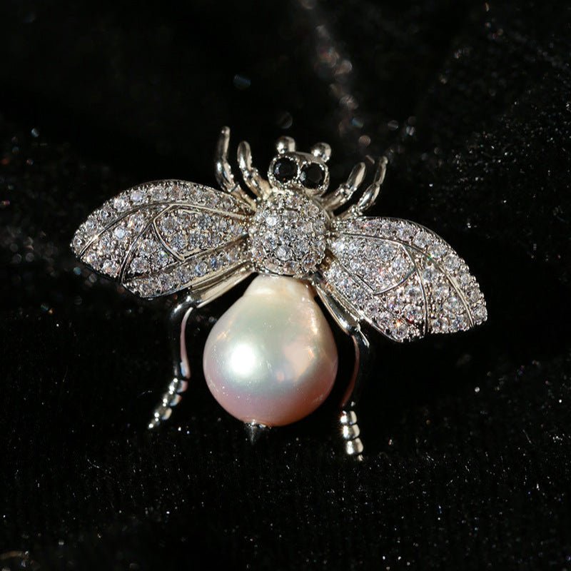 Art Deco-Inspired Insect Brooches