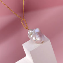Load image into Gallery viewer, Baroque Pearl Drops Pendant Necklace
