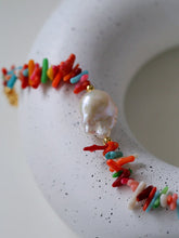 Load image into Gallery viewer, Colorful Gemstone Baroque Pearl Bracelet
