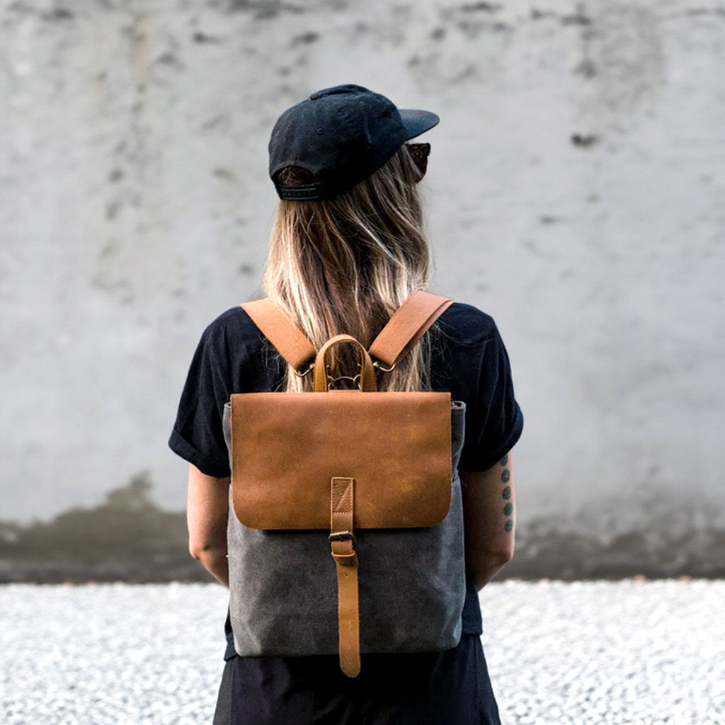 Cute Women's Canvas Backpack Rucksack School Bag