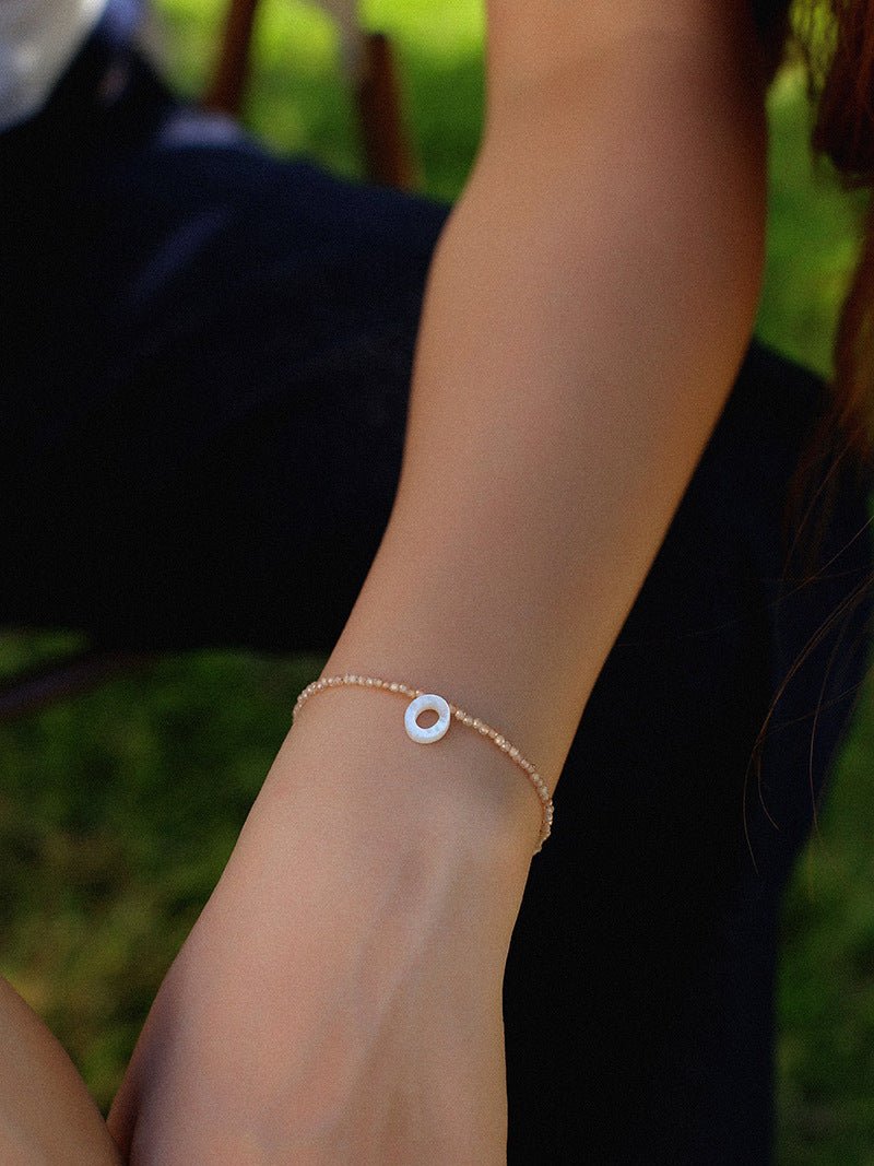 Delicate Colorful Beaded 26 Letters Bracelet