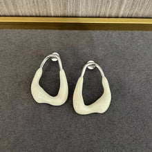 Load image into Gallery viewer, Geometric Irregular Enamel Glazes Earrings
