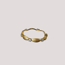 Load image into Gallery viewer, Gold-Tone_Ring_with_Cubic_Zirconia

