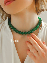 Load image into Gallery viewer, Green Emerald Beads Necklace

