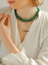 Load image into Gallery viewer, Green Emerald Beads Necklace
