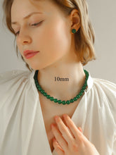 Load image into Gallery viewer, Green Emerald Beads Necklace
