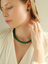 Load image into Gallery viewer, Green Emerald Beads Necklace
