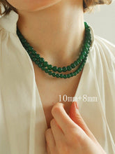 Load image into Gallery viewer, Green Emerald Beads Necklace
