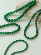Load image into Gallery viewer, Green Emerald Beads Necklace
