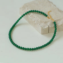 Load image into Gallery viewer, Green Emerald Beads Necklace
