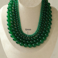 Load image into Gallery viewer, Green Emerald Beads Necklace
