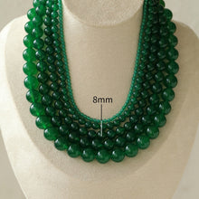 Load image into Gallery viewer, Green Emerald Beads Necklace
