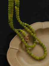 Load image into Gallery viewer, Green Grape Beaded Long Necklace

