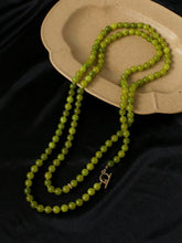 Load image into Gallery viewer, Green Grape Beaded Long Necklace
