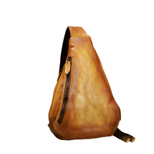 Load image into Gallery viewer, Handmade Ladies Genuine Leather Backpack Purse Small Rucksack Bag For Women
