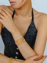 Load image into Gallery viewer, Intricate Lace Open Bracelet
