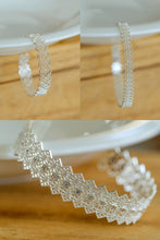 Load image into Gallery viewer, Intricate Lace Open Bracelet
