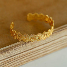 Load image into Gallery viewer, Intricate Lace Open Bracelet
