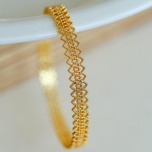 Load image into Gallery viewer, Intricate Lace Open Bracelet
