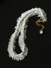 Load image into Gallery viewer, Layered Ruffle Statement Fringe Necklace
