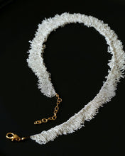 Load image into Gallery viewer, Layered Ruffle Statement Fringe Necklace

