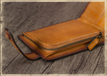 Load image into Gallery viewer, Bifold Wallet Money Clip Purse Mens Leather Slim Small Billfold Card Holder Purse
