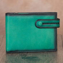 Load image into Gallery viewer, Bifold Wallet Money Clip Purse Mens Leather Slim Small Billfold Card Holder Purse
