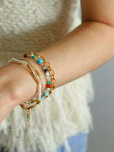 Load image into Gallery viewer, Long Toothpick Baroque Pearl Bracelet
