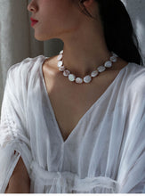 Load image into Gallery viewer, Modern Rebellion Baroque Pearl Statement Necklace
