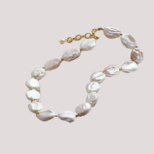 Load image into Gallery viewer, Modern Rebellion Baroque Pearl Statement Necklace
