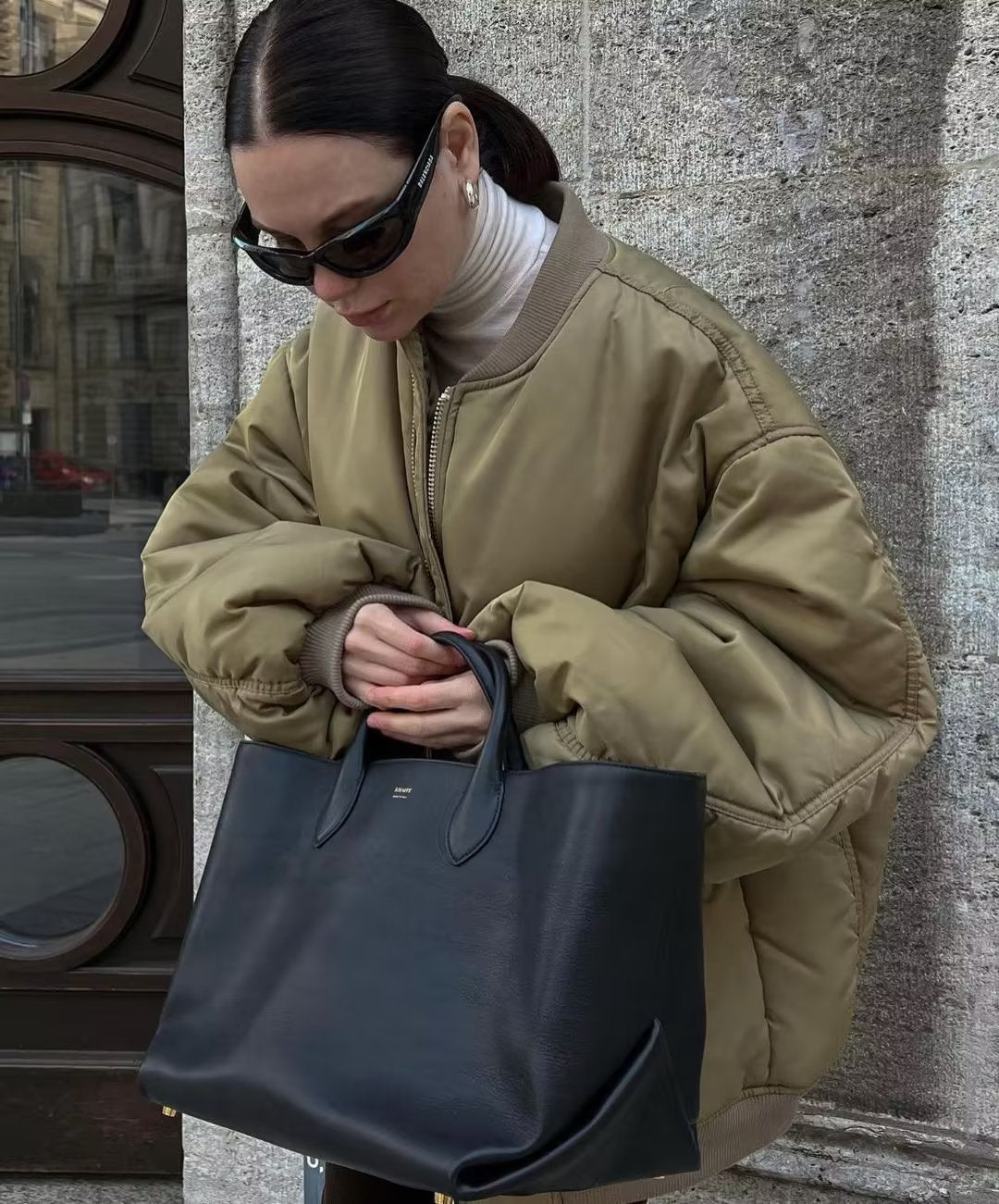 Loosr Bomber Zipper Up Jacket