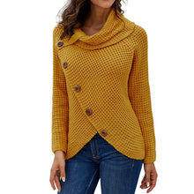 Load image into Gallery viewer, Irregular Winter Shawl Sweater
