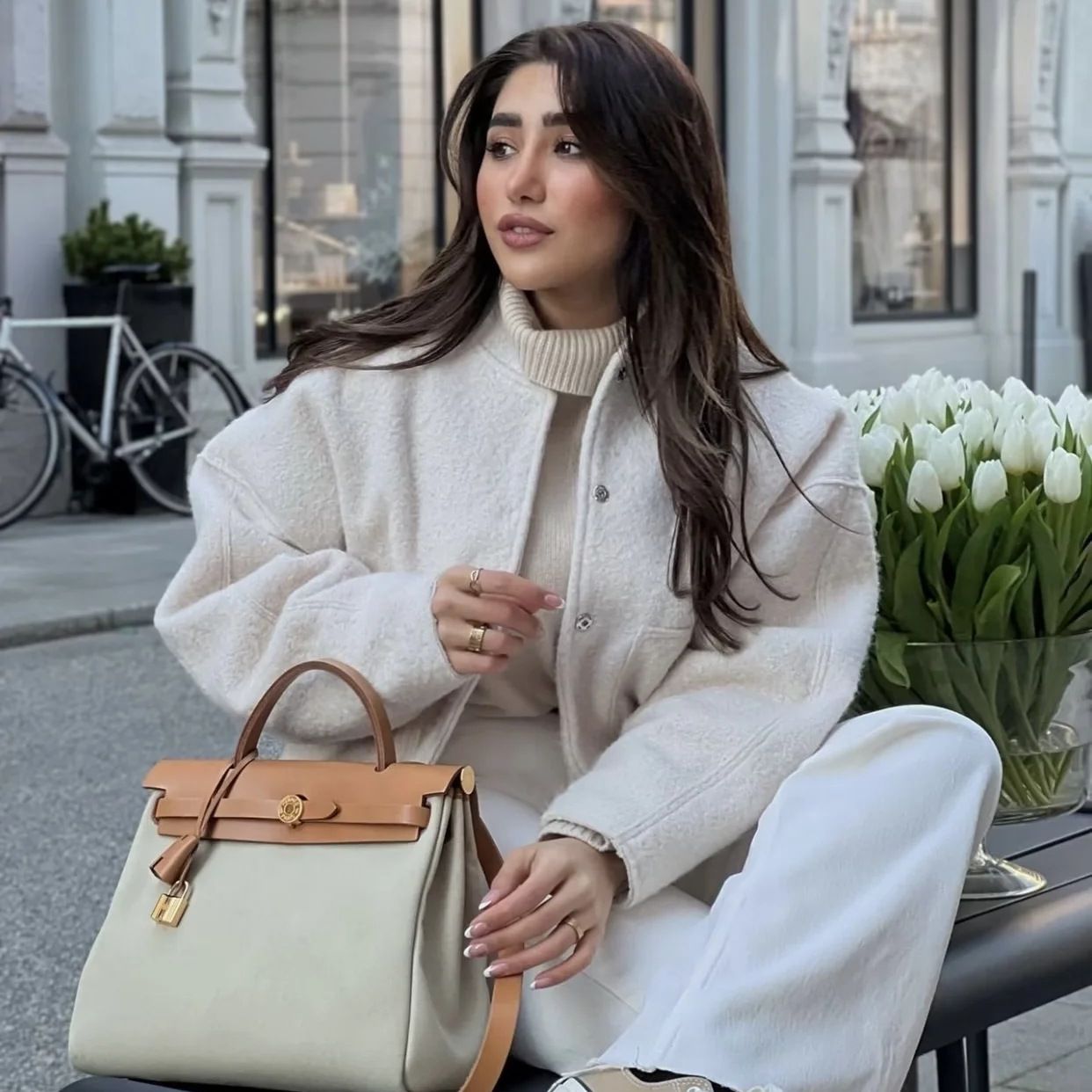 Oversize Stand Up Bomber Jacket