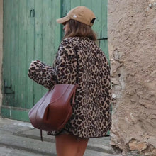 Load image into Gallery viewer, Leopard Jacket Pockets Buttons Casual Fall Spring Jacket

