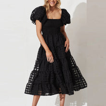 Load image into Gallery viewer, Sweet Elegant Mesh Off the Shoulder Midi Dress
