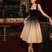 Load image into Gallery viewer, Sexy Vintage Straps Ball Gowns Evening Midi Dress
