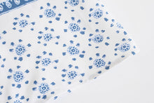 Load image into Gallery viewer, Blue Straps Printed Smocked Midi Dress
