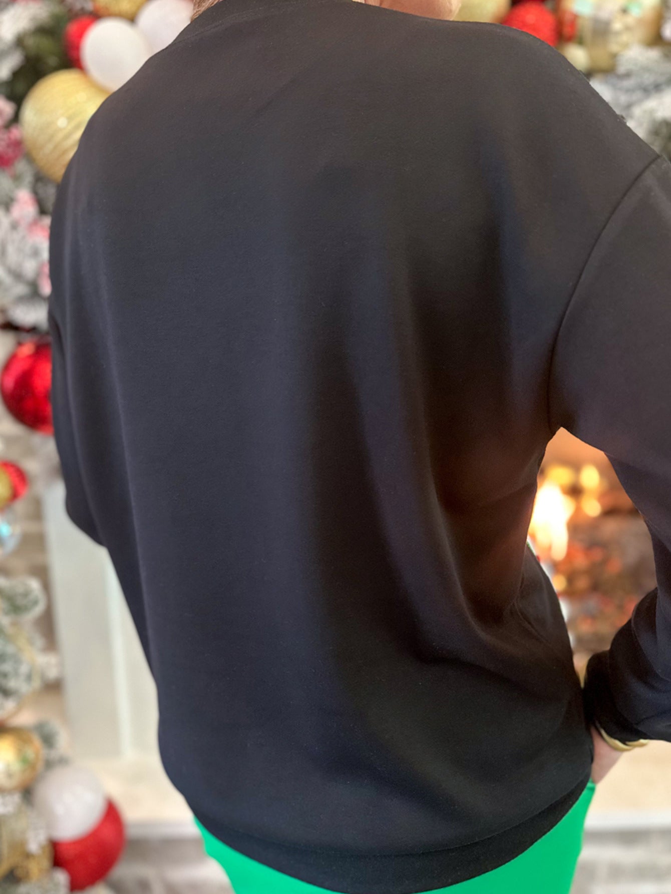 Christmas Tree Sequined Sweatshirt