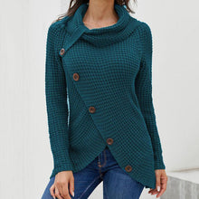 Load image into Gallery viewer, Irregular Winter Shawl Sweater
