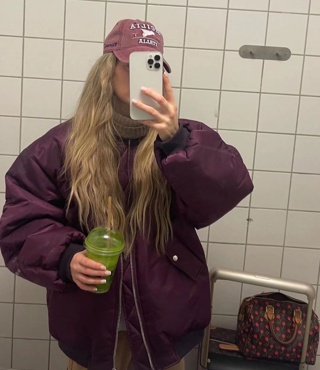 Loosr Bomber Zipper Up Jacket