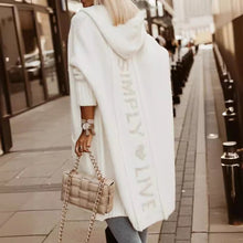 Load image into Gallery viewer, Large Long Simply Live Hooded Cardigan
