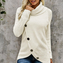Load image into Gallery viewer, Irregular Winter Shawl Sweater
